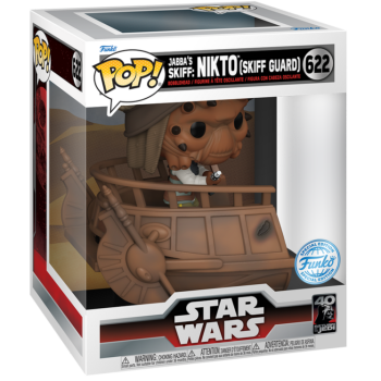 POP figure Deluxe Star Wars Nikto Skiff Guard Exclusive