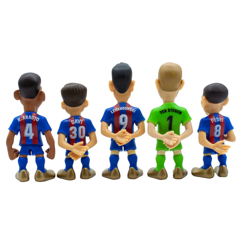 FC Barcelona Minix pack 5 figures 7cm