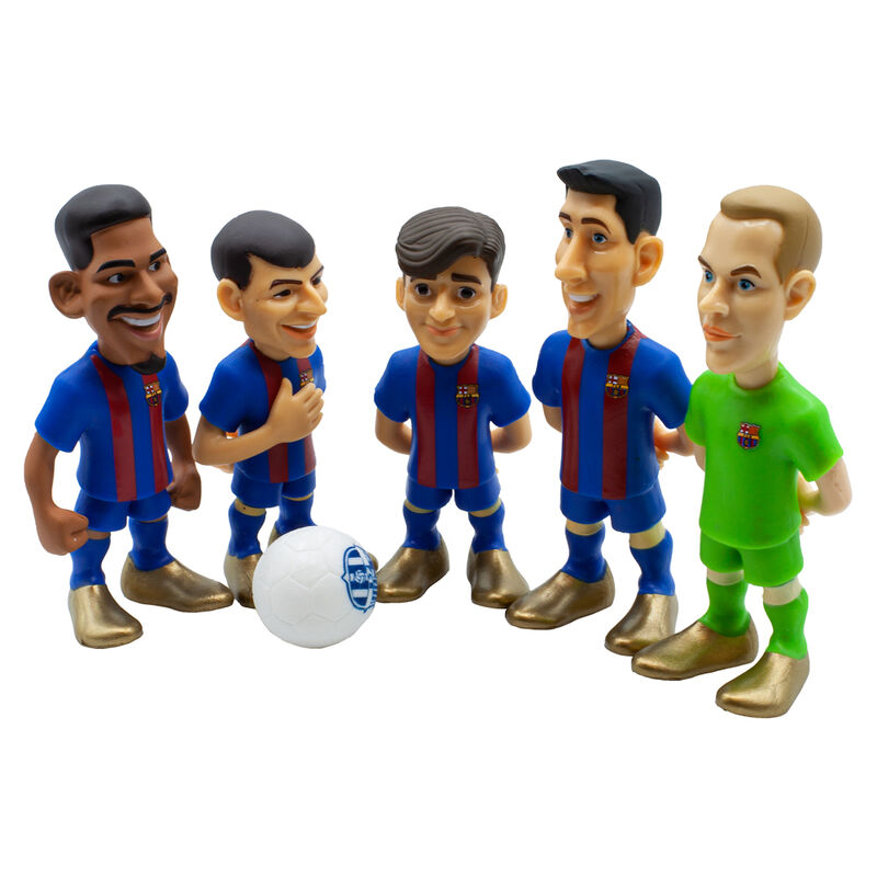 FC Barcelona Minix pack 5 figures 7cm