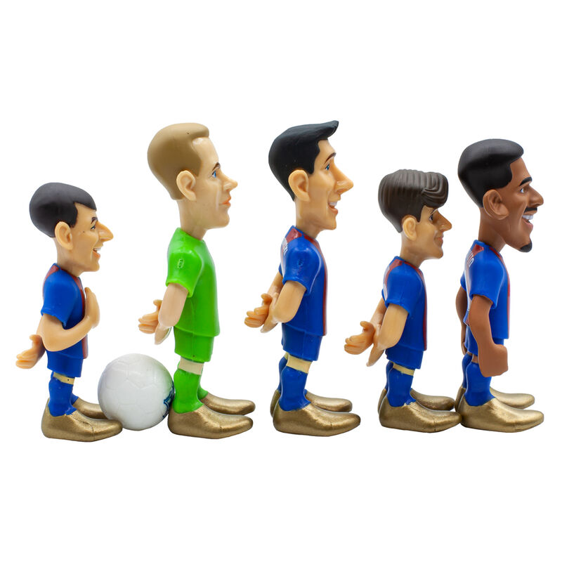 FC Barcelona Minix pack 5 figures 7cm