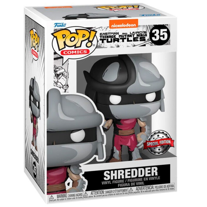 POP figure Ninja Turtles Shredder Exclusive 5 + 1 Chase POP figure Ninja Turtles Shredder Exclusive 5 + 1 Chase