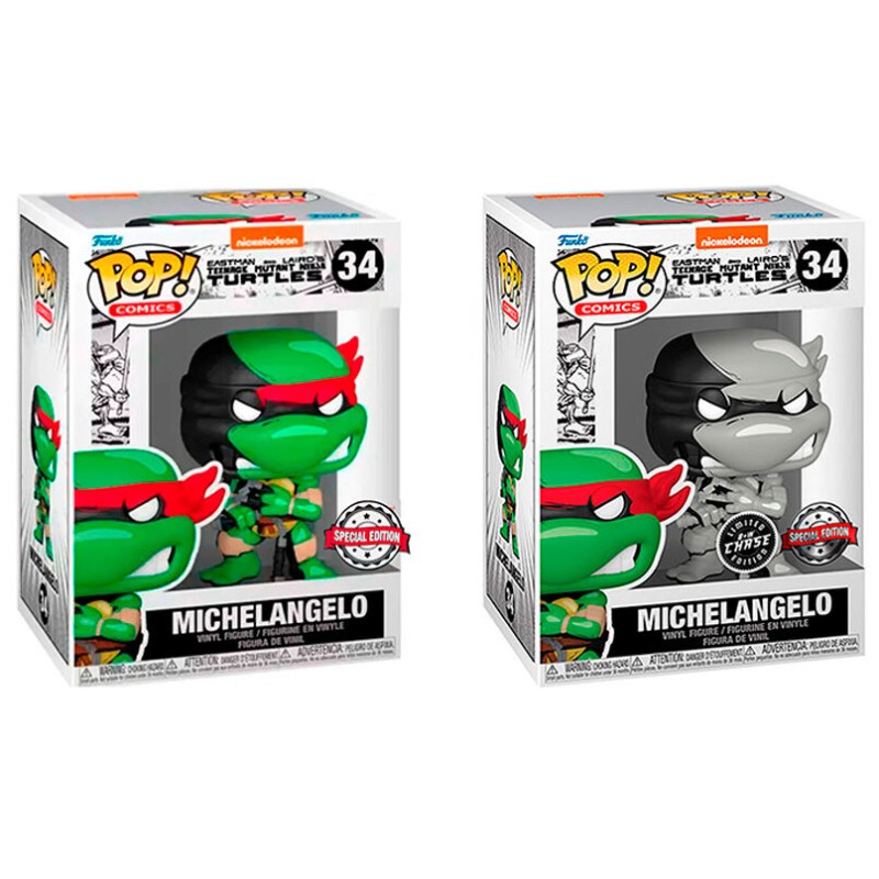 POP figure Ninja Turtles Michelangelo Exclusive 5 + 1 Chase POP figure Ninja Turtles Michelangelo Exclusive 5 + 1 Chase