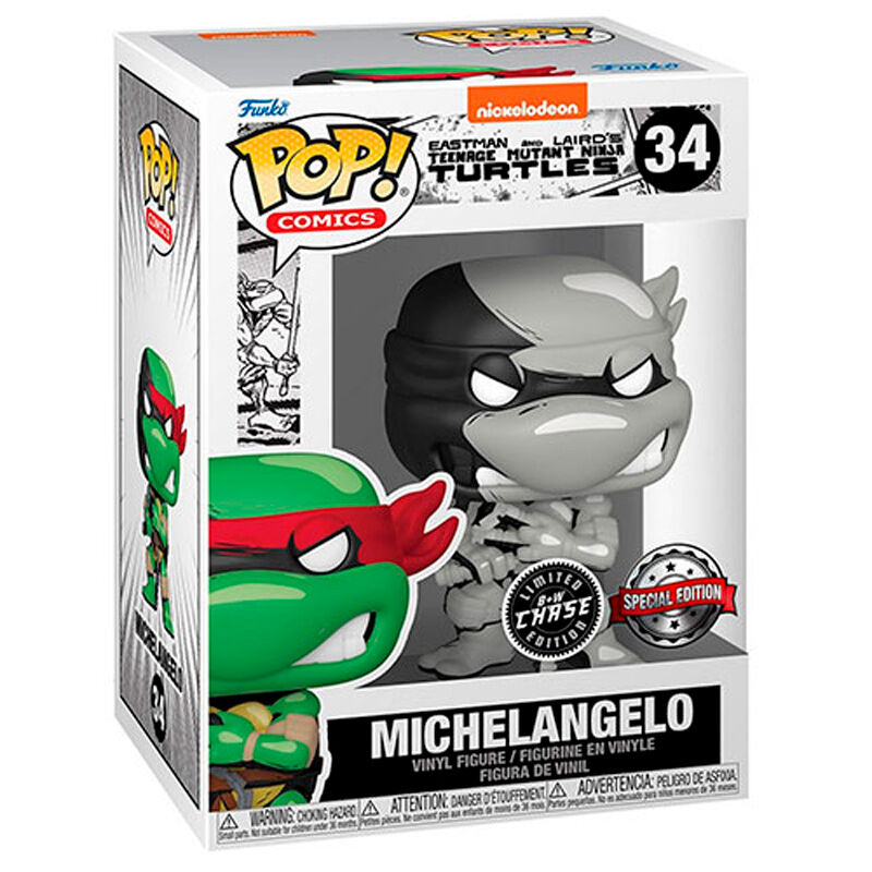 POP figure Ninja Turtles Michelangelo Exclusive 5 + 1 Chase POP figure Ninja Turtles Michelangelo Exclusive 5 + 1 Chase