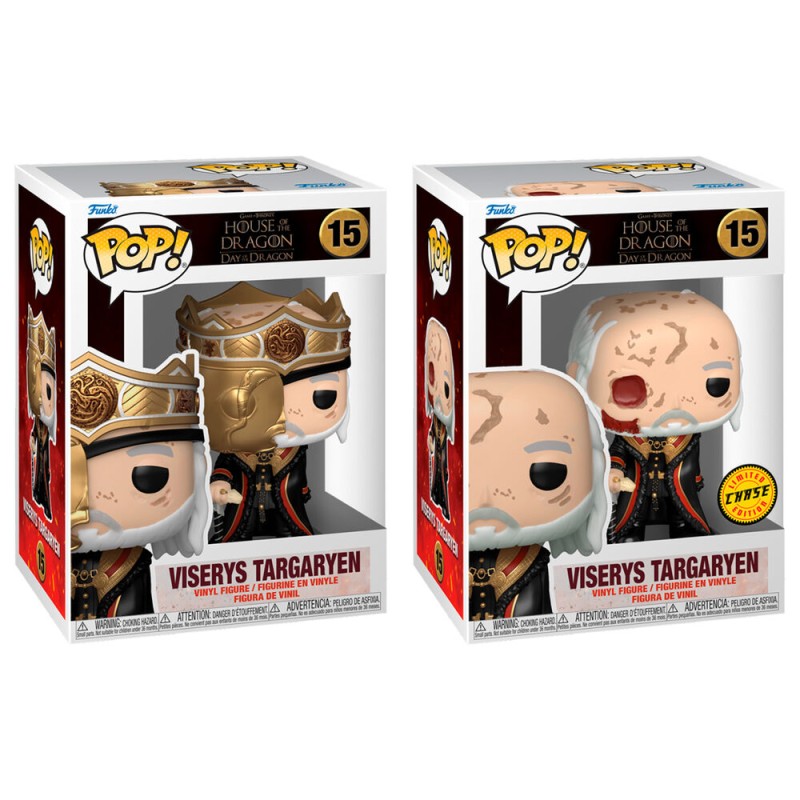 POP figure House of the Dragon Viserys Targaryen 5 + 1 Chase POP figure House of the Dragon Viserys Targaryen 5 + 1 Chase