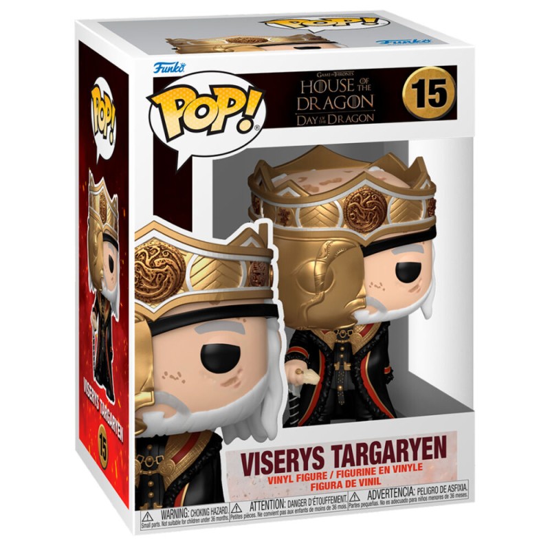 POP figure House of the Dragon Viserys Targaryen 5 + 1 Chase POP figure House of the Dragon Viserys Targaryen 5 + 1 Chase