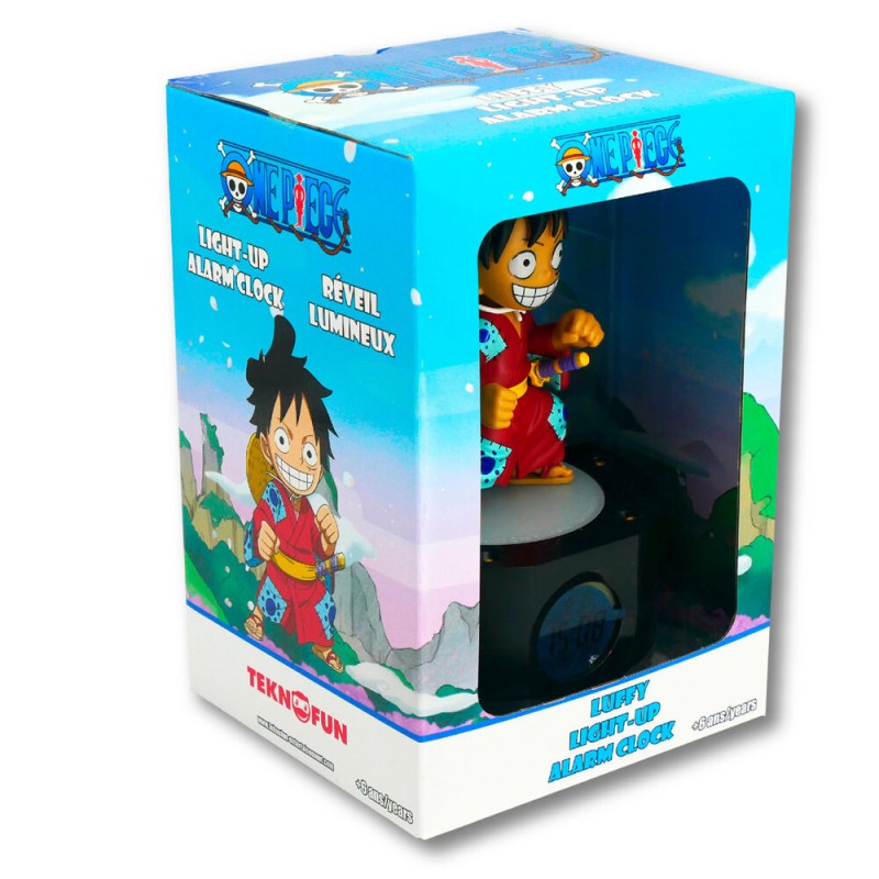 One Piece Luffy alarm clock figure 20cm