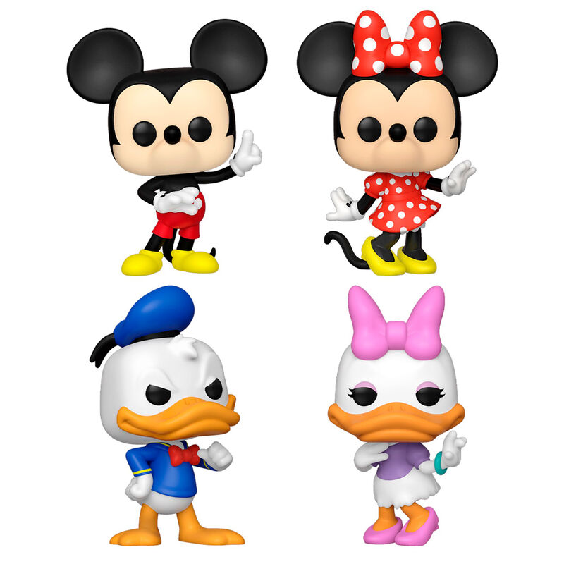 POP pack 4 figures Disney 100th Anniversary Disney Classic Exclusive