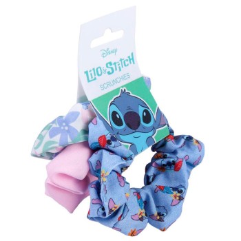 Disney Stitch set 3 scrunchies