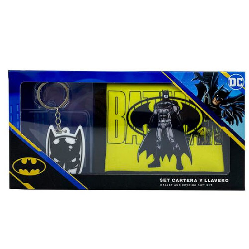 DC Comics Batman set wallet + keychain