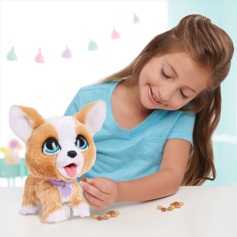 FurReal Poopalots Corgi interactive plush toy