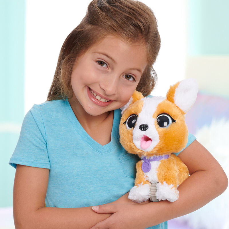 FurReal Poopalots Corgi interactive plush toy