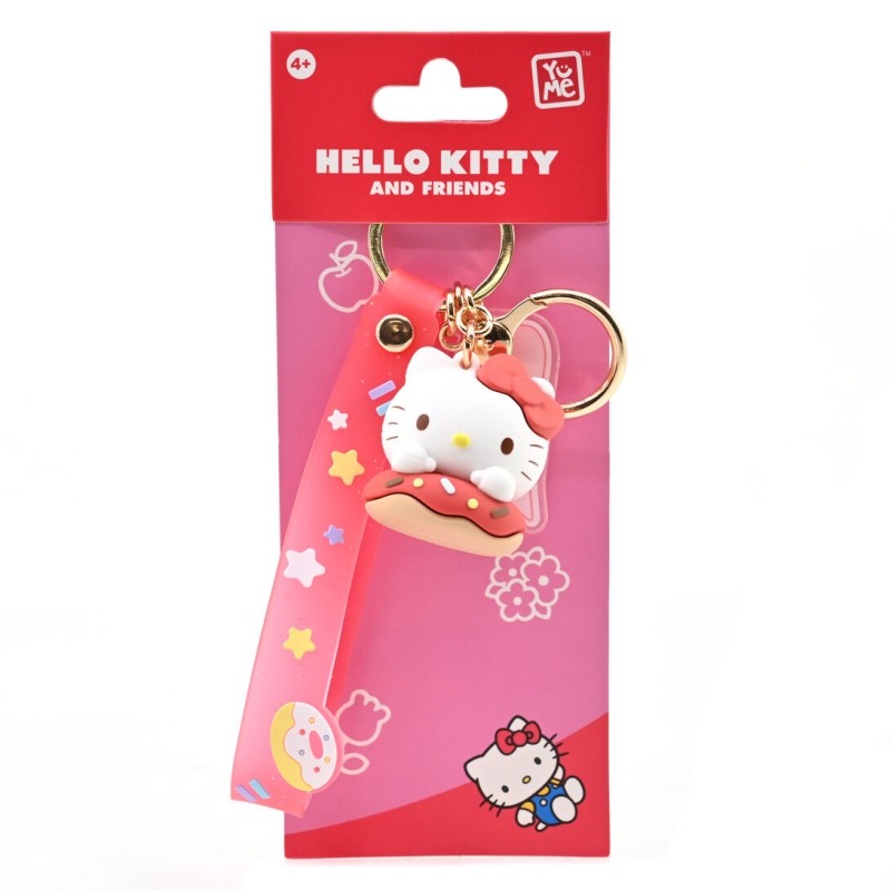 Hello Kitty donut assorted keychain