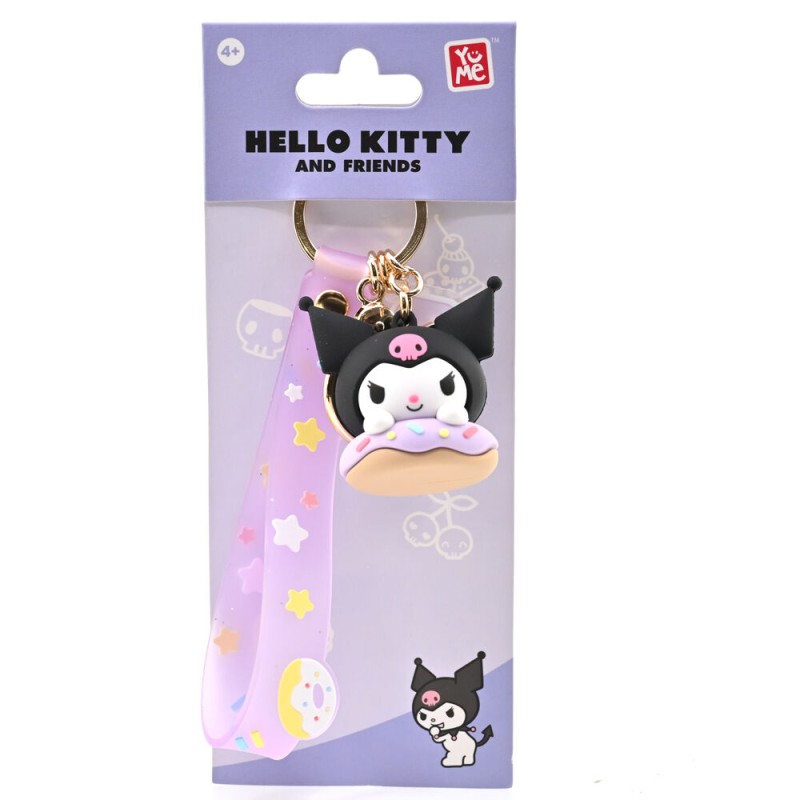 Hello Kitty donut assorted keychain