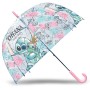 Disney Stitch Ohana manual transparent bubble umbrella 46cm