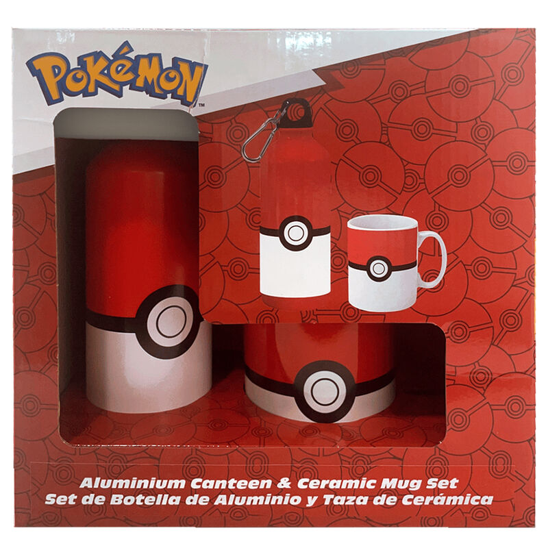 Pokemon mug + aluminium bottle set Pokemon mug + aluminium bottle set
