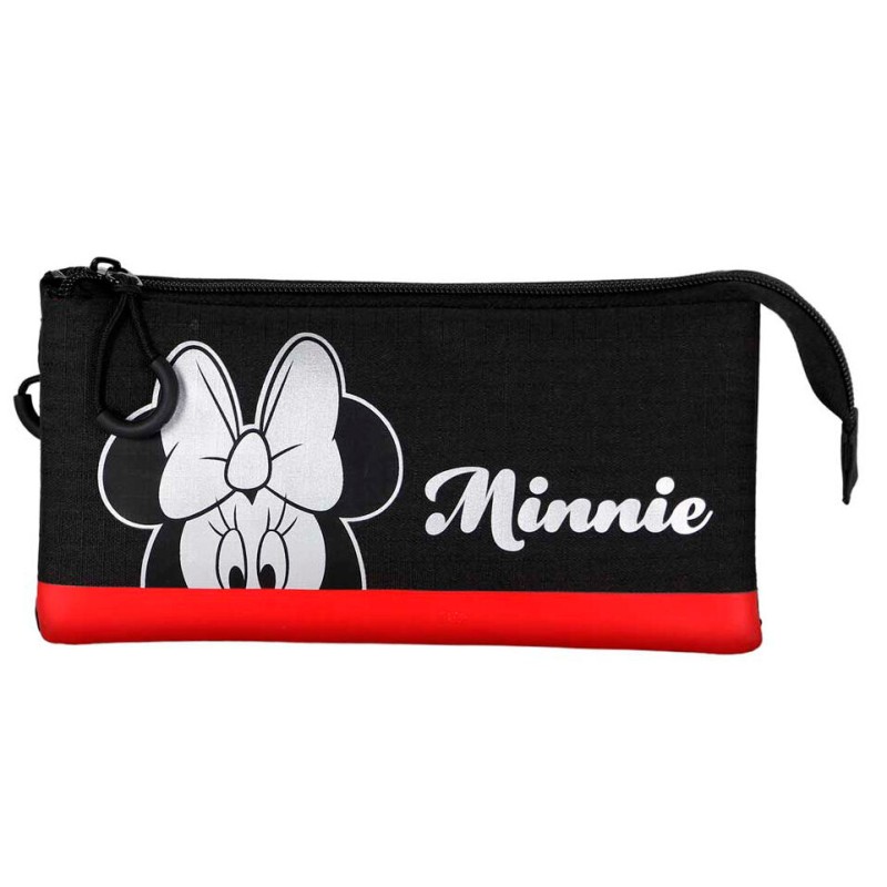 Disney Minnie Sparkle triple pencil case