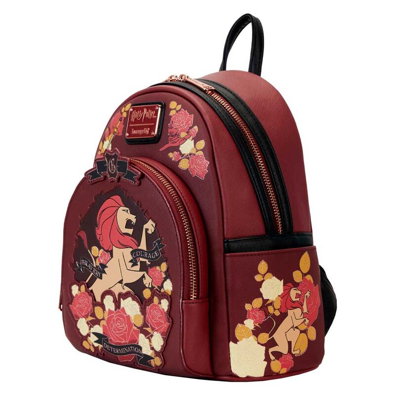 Loungefly Harry Potter Gryffindor House Floral backpack 26cm
