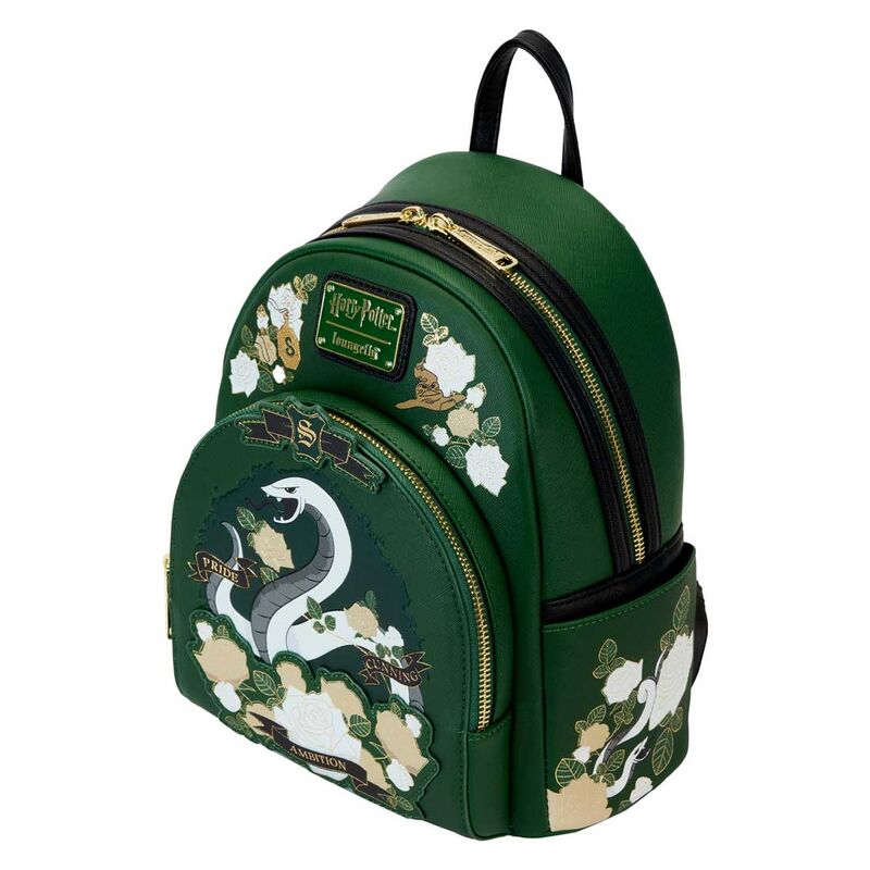 Loungefly Harry Potter Slytherin House Floral backpack 26cm