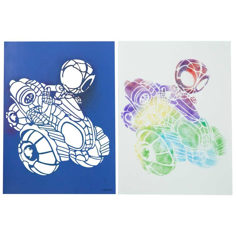 Marvel Spiderman airbrush set Marvel Spiderman airbrush set