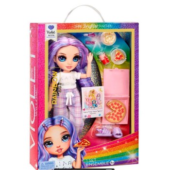 Rainbow High pyjama party Violet doll 22cm Rainbow High pyjama party Violet doll 22cm