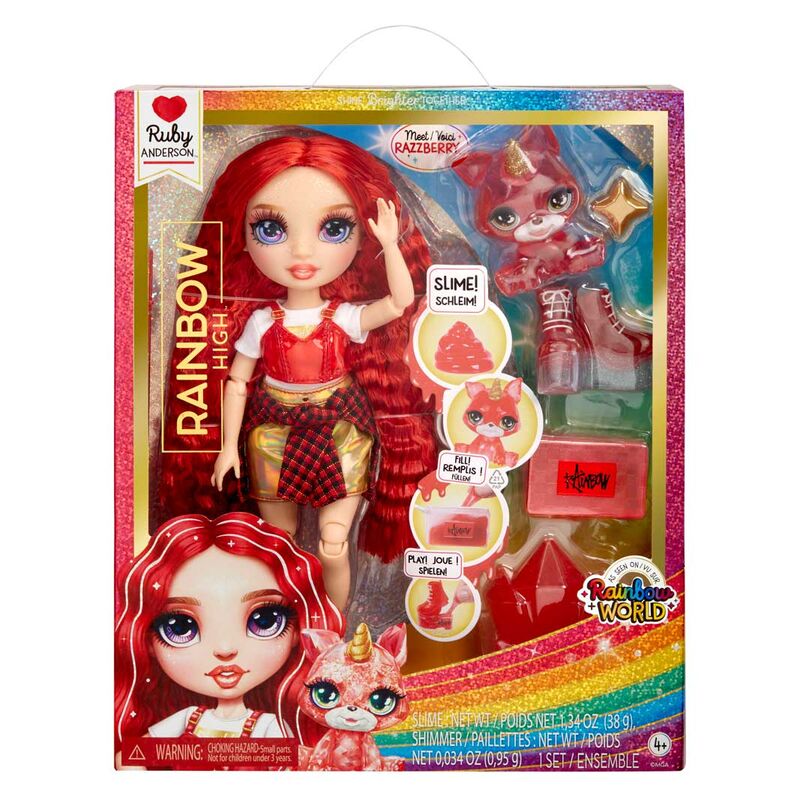 Rainbow High Rainbow World Ruby doll 25cm