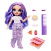Rainbow High pyjama party Violet doll 22cm