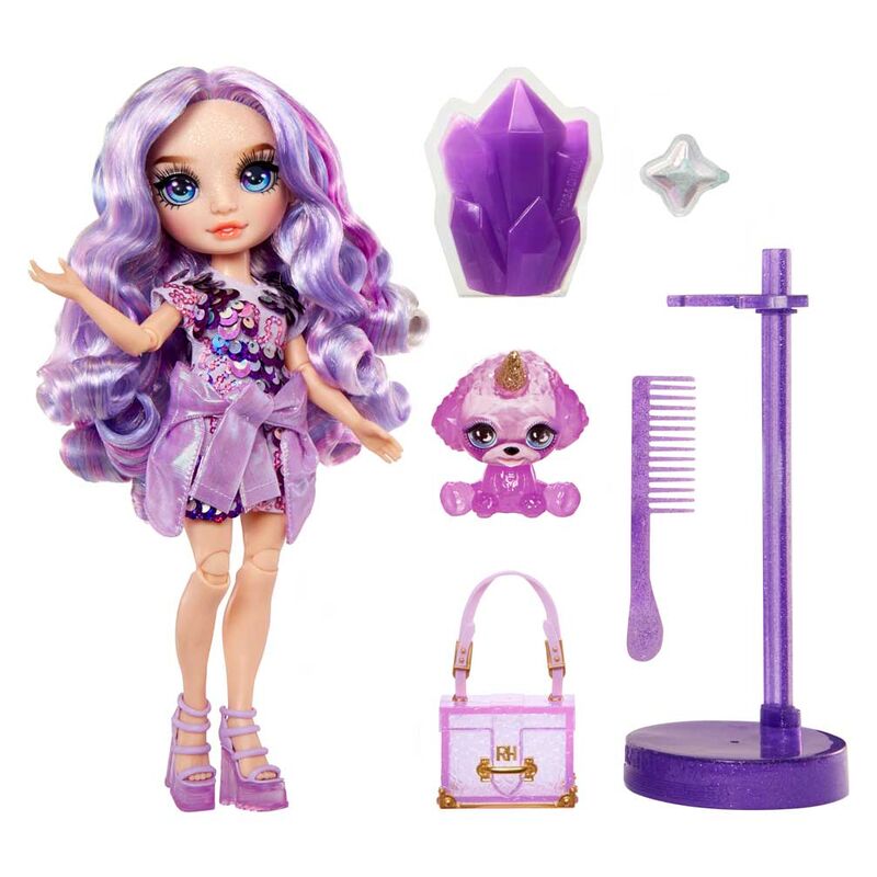 Rainbow High Rainbow World Violet doll 25cm