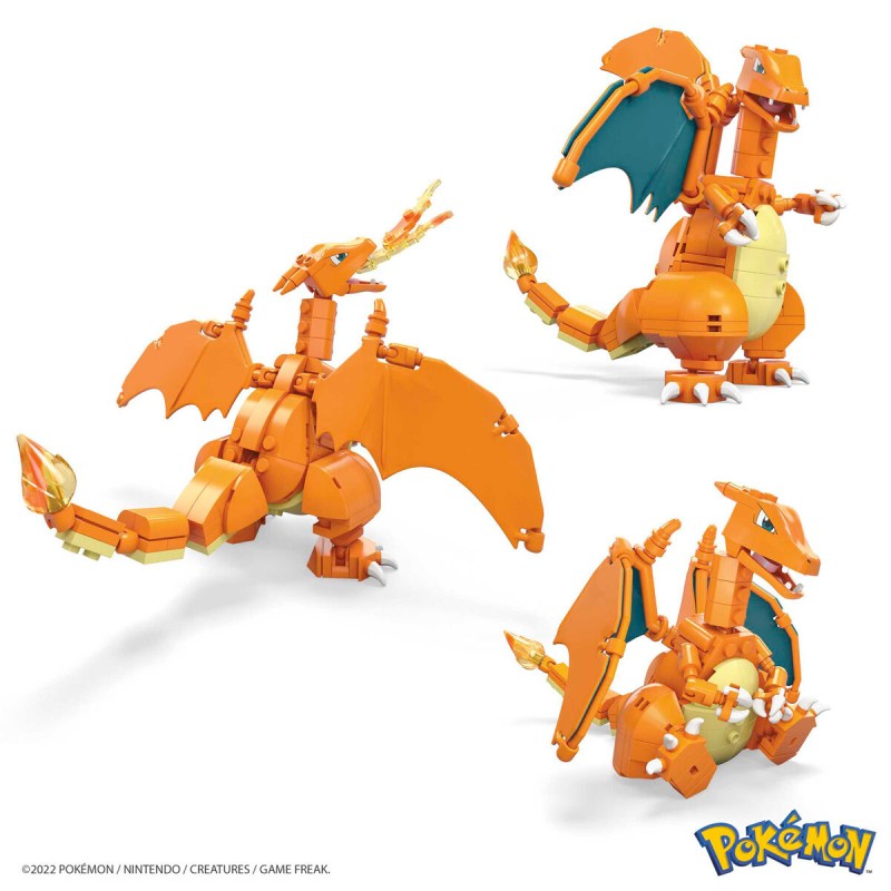 Pokemon Charizard MEGA Construx