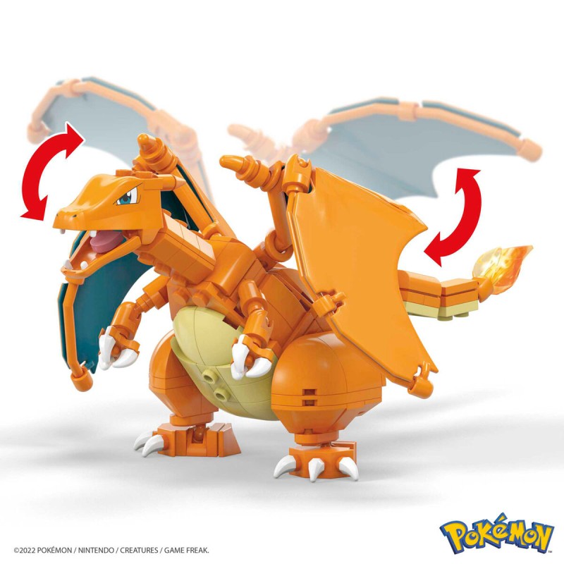 Pokemon Charizard MEGA Construx