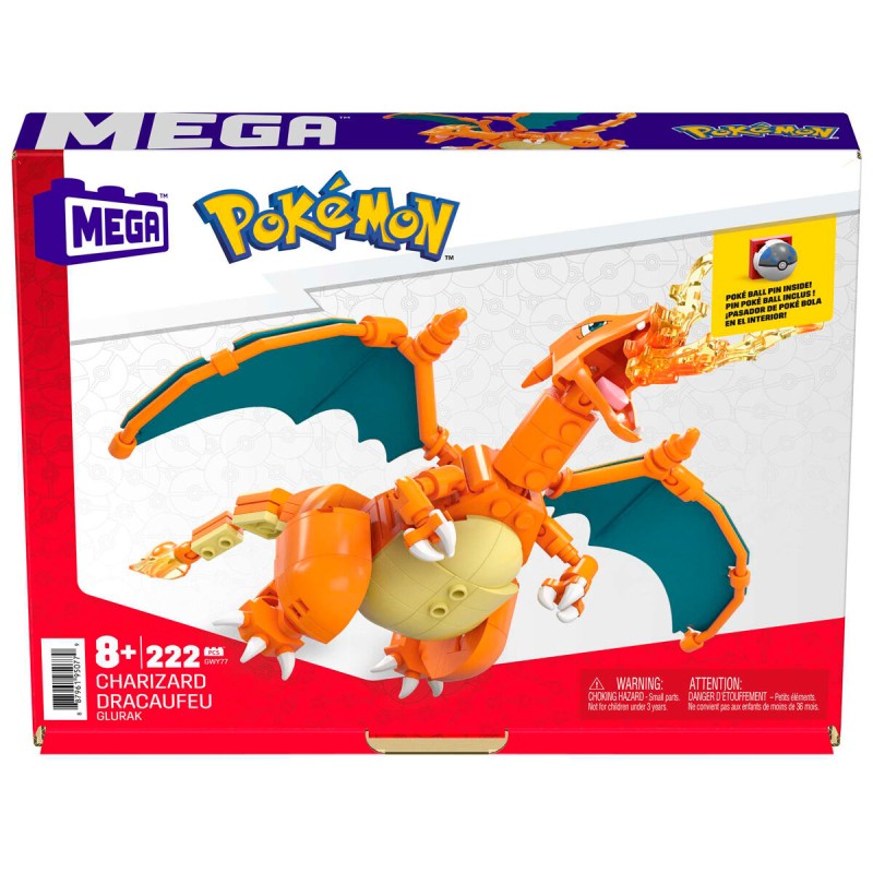 Pokemon Charizard MEGA Construx