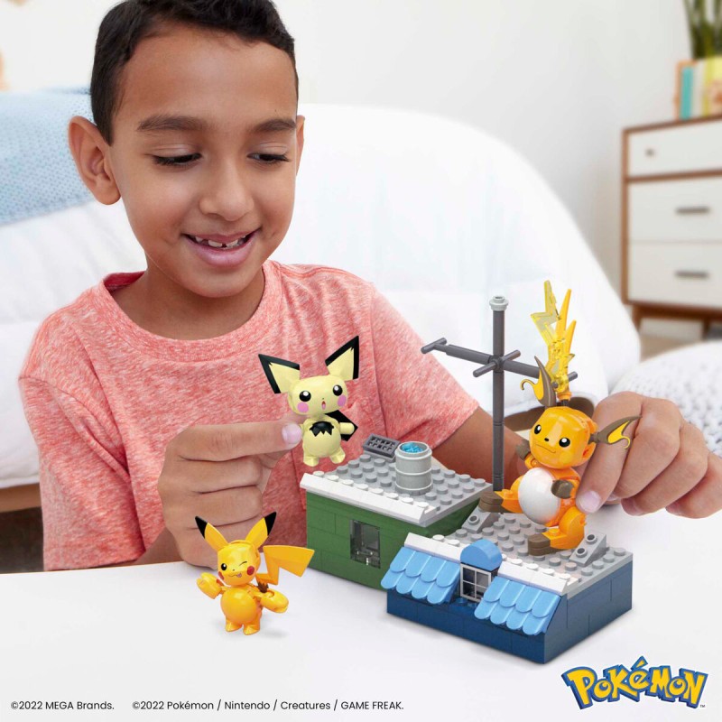 Pokemon Pikachu Evolution MEGA Construx
