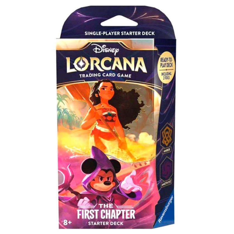 Lorcana English Disney The First Chapter assorted deck of cards