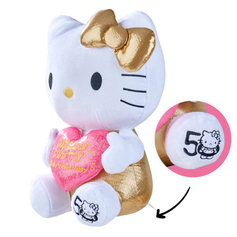 Hello Kitty 50th Anniversary plush toy 30cm