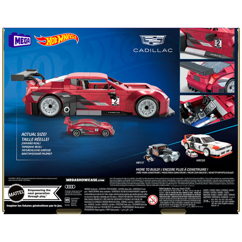 Hot Wheels Cadillac ATS-VR MEGA Construx