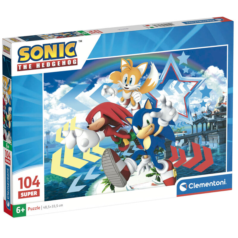 Sonic the Hedgehog puzzle 104pcs Sonic the Hedgehog puzzle 104pcs