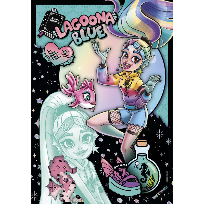 Monster High Lagoona Blue puzzle 150pcs
