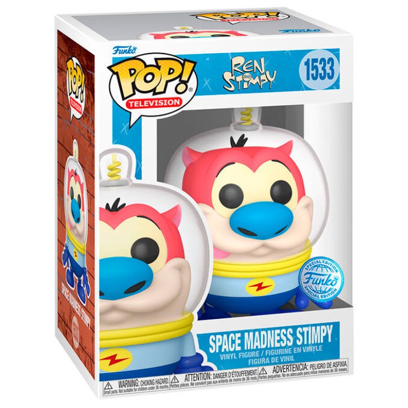 POP figure Ren Stimpy - Space Madness Stimpy