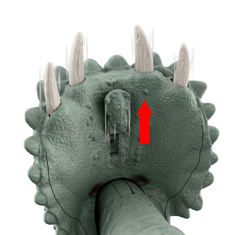 Jurassic World Epic Evolution Gigantic Trackers Triceratops figure 17cm