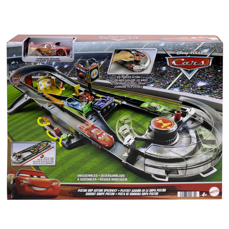 Disney Pixar Cars Piston Cup Action Speedway
