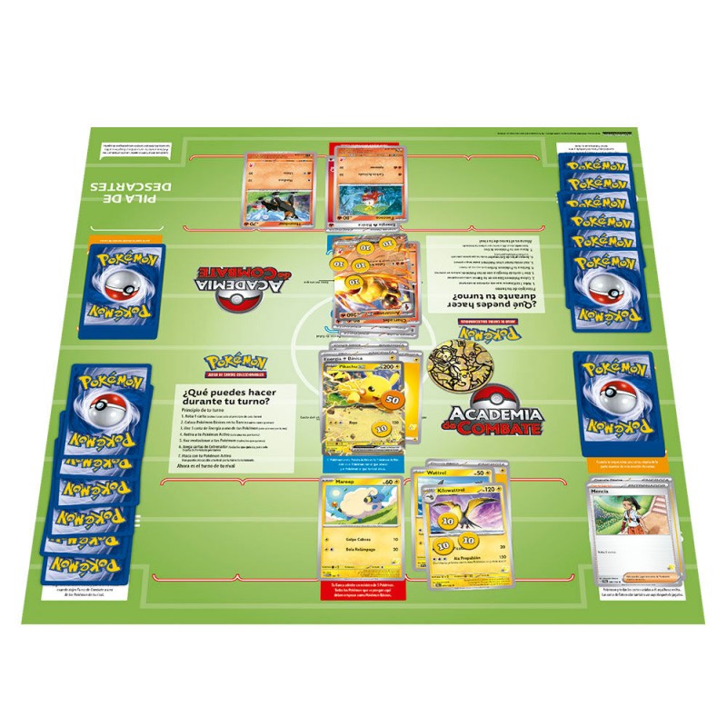 Spanish Pokemon Battle Academy collectible card game