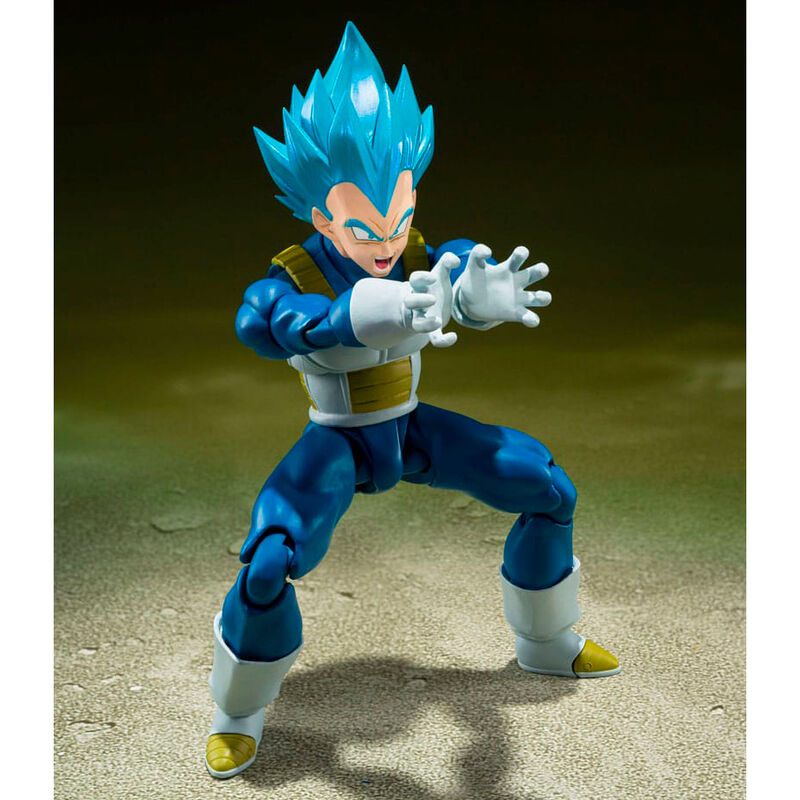 Dragon Ball Super Super Saiyan God Super Saiyan Vegeta Unwavering Saiyan Pride S.H. Figuarts figure 14cm