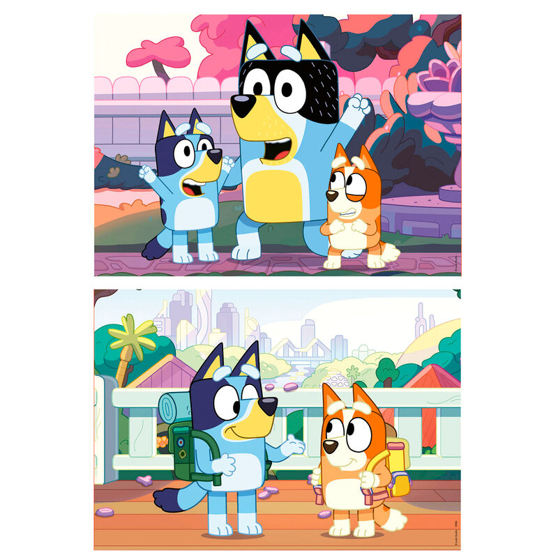 Bluey briefcase puzzle 2x20pcs Bluey briefcase puzzle 2x20pcs