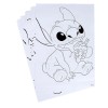 Disney Stitch colouring stationery set