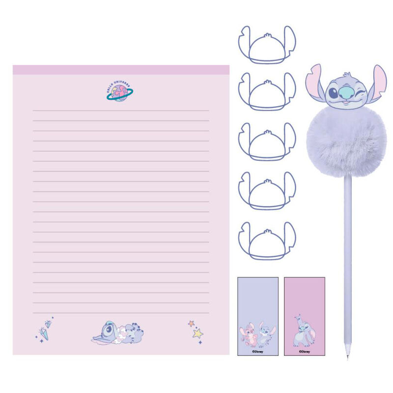 Disney Stitch stationary set