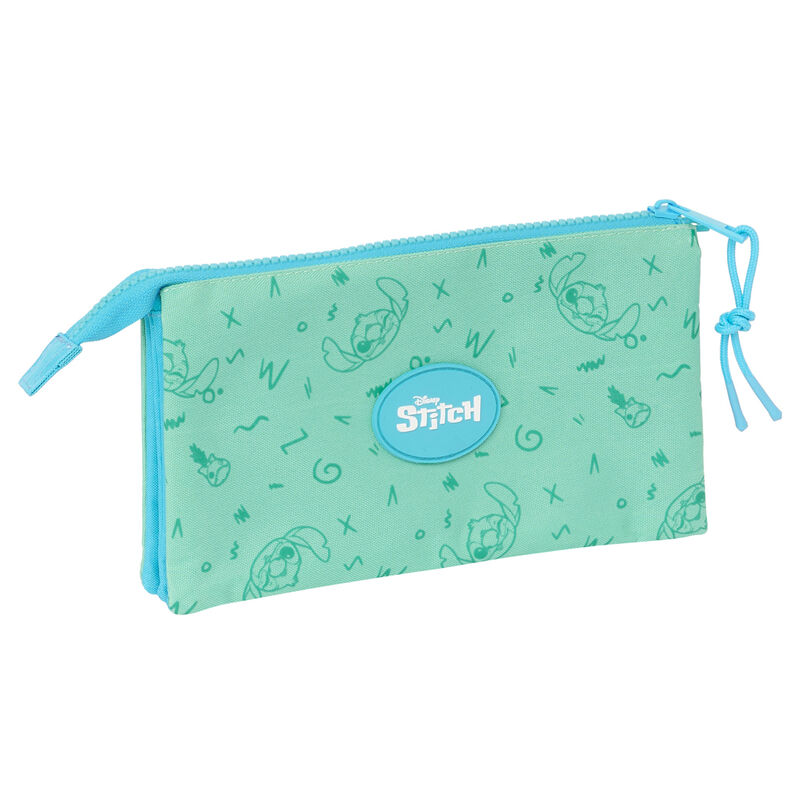 Disney Stitch Aloha triple pencil case