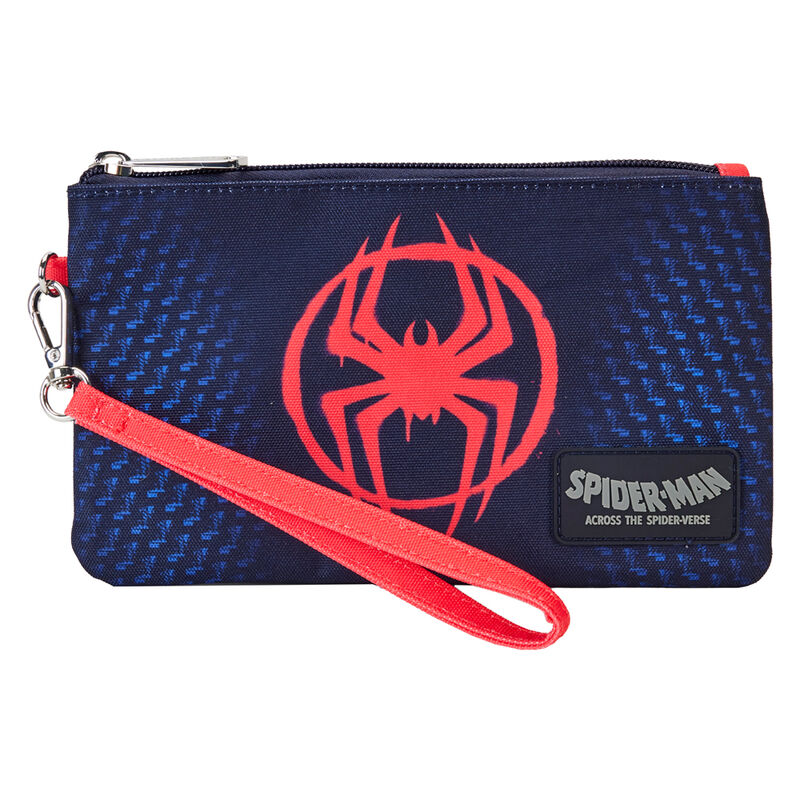 Loungefly Marvel Spider-Verse Miles Morales Suit pouch wristlet Loungefly Marvel Spider-Verse Miles Morales Suit pouch wristlet