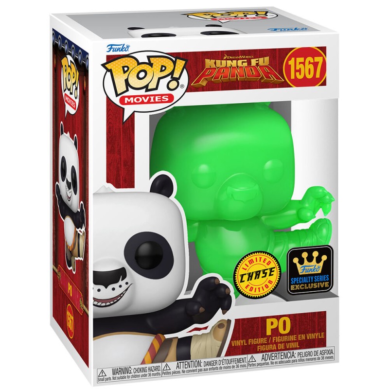 POP figure Kung Fu Panda PO Exclusive 5 + 1 Chase
