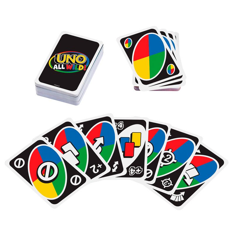 UNO All Wild! card game