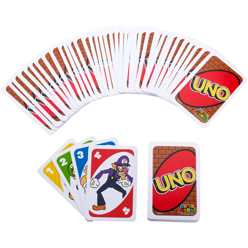 UNO Super Mario Bros card game