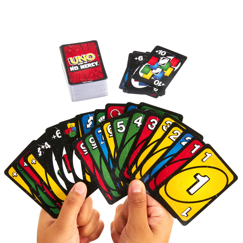 UNO No Mercy card game